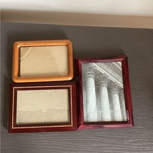 Elegant Wooden Picture Frames.